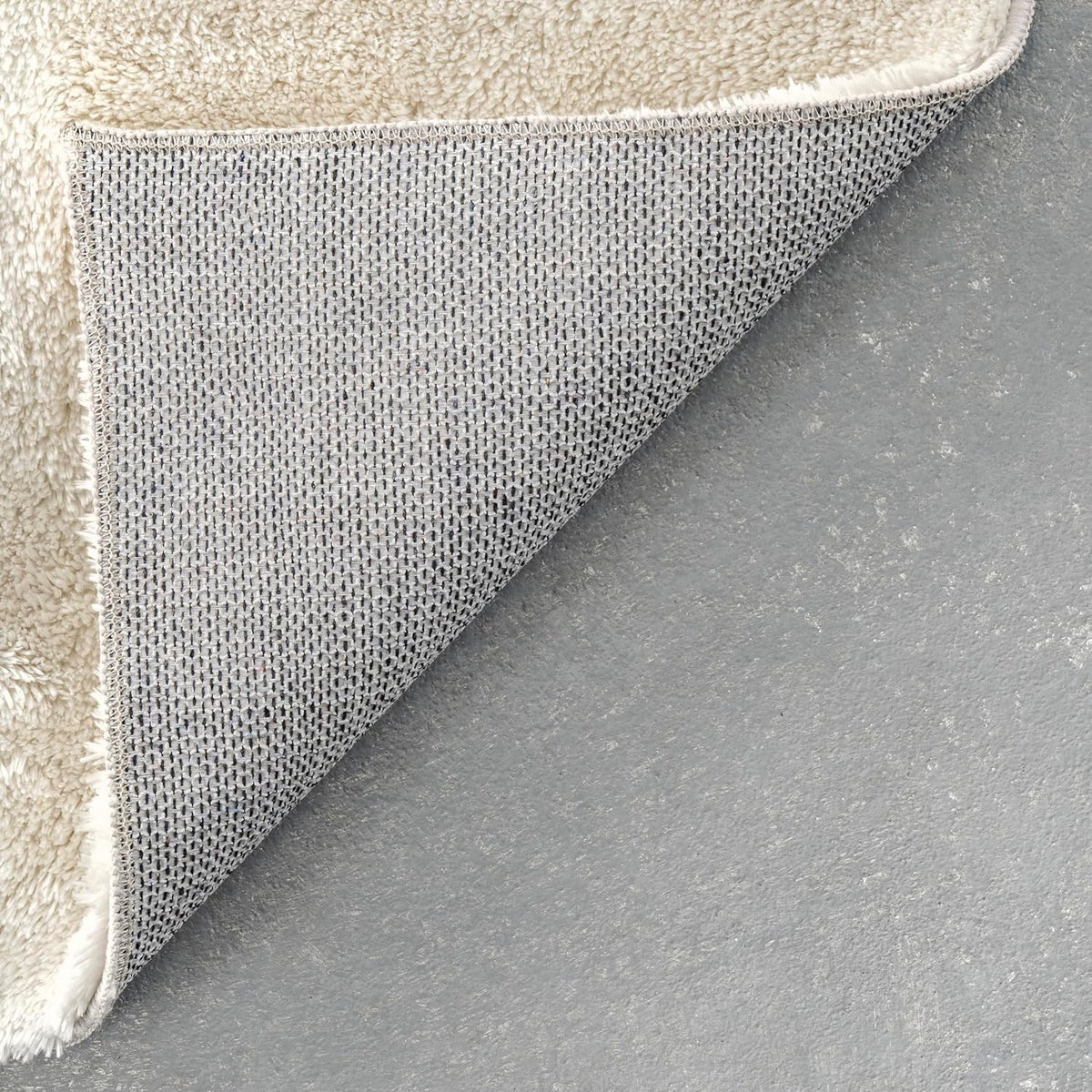 nuLOOM Loni - Alfombra de área lavable color crema, 5 x 8 pies | Nu...