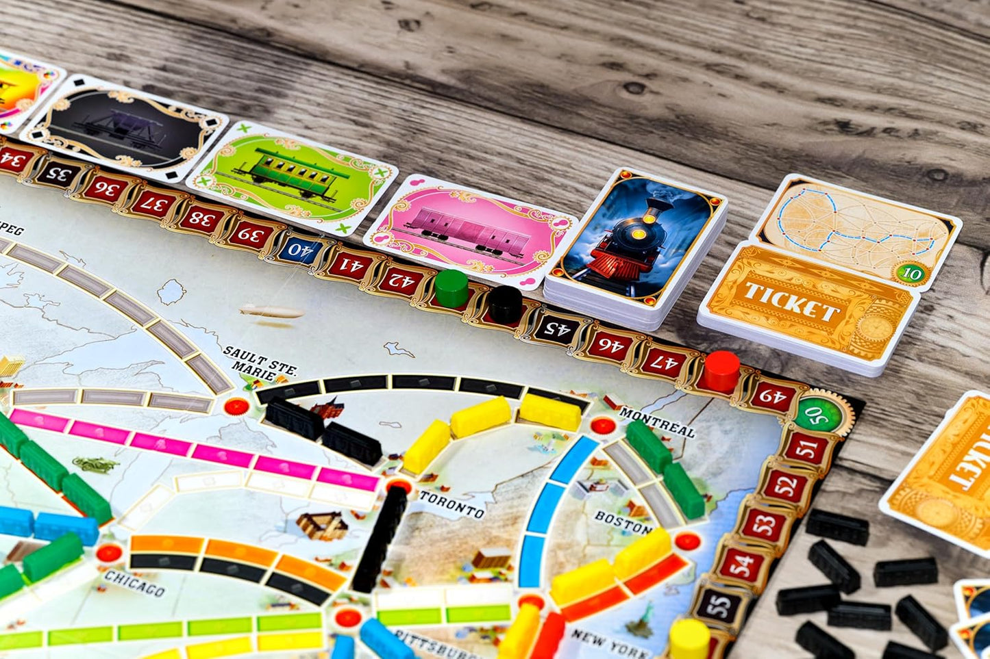 Juego de mesa Ticket to Ride de Asmodee (Actualización 2025) - Una...