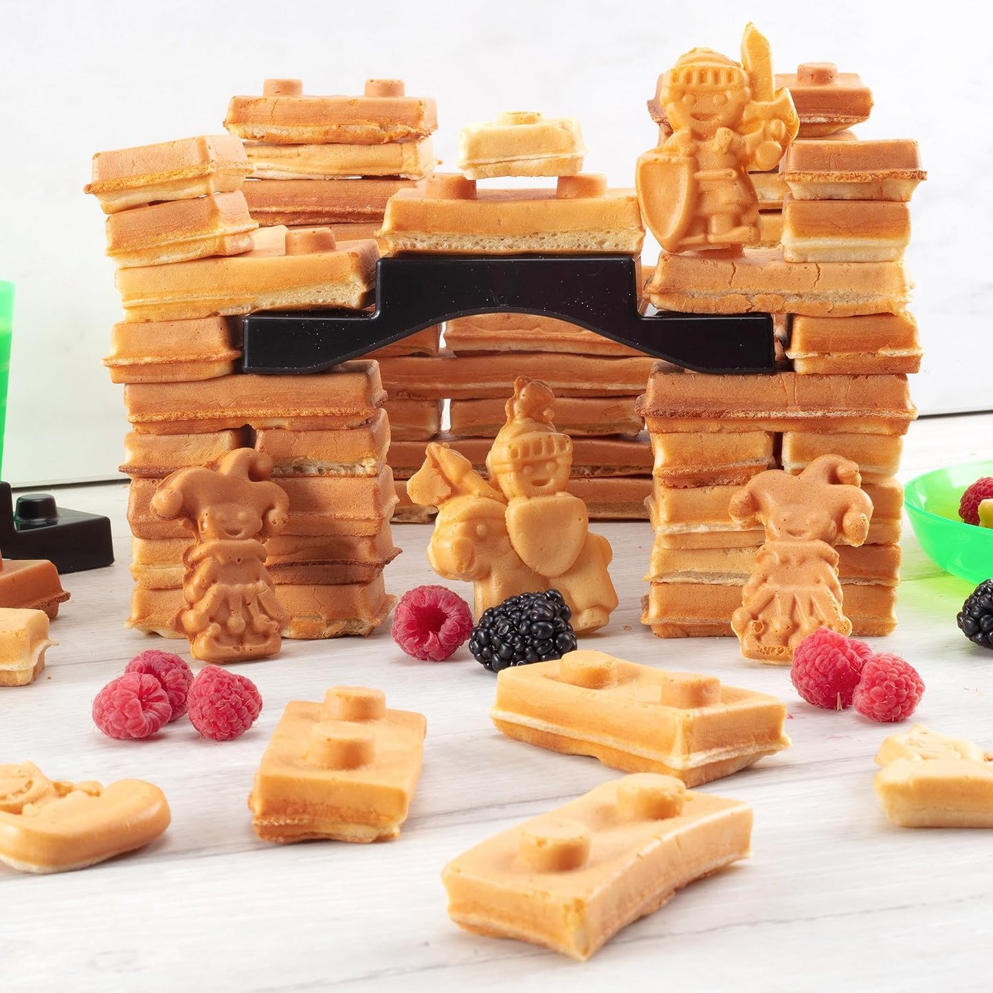 Fantasy Castle Waffle Maker, hornea y construye un castillo de gofr...