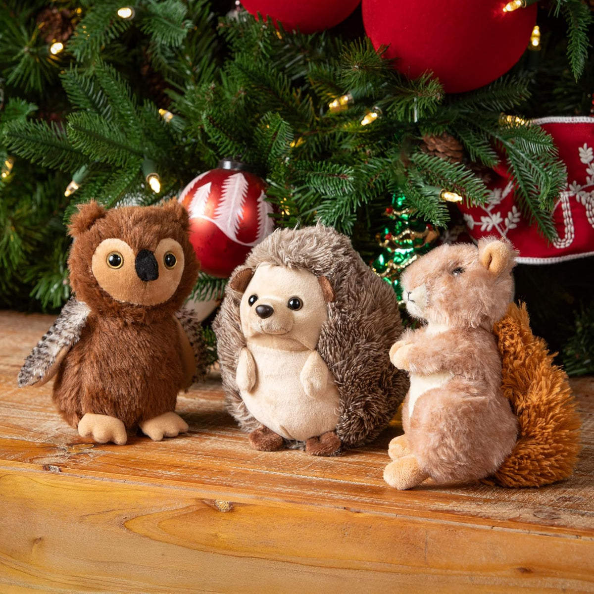 The Petting Zoo Animal de Peluche de Ardilla Marrón, Regalos para N...