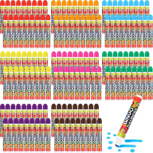 Crtiin Juego de 144 marcadores de puntos de Bingo Daubers de 0.4 on...