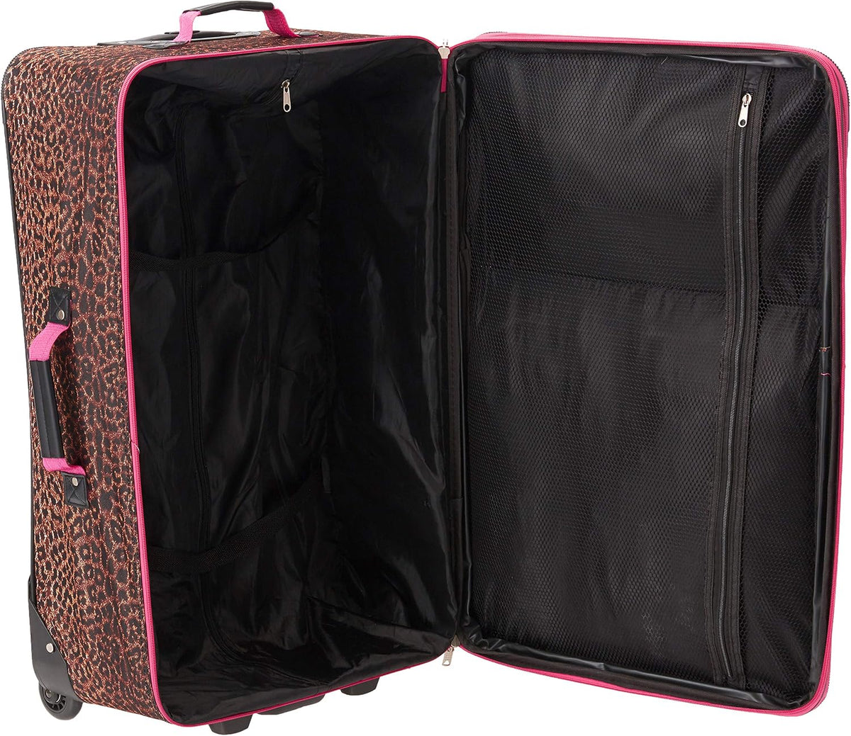 Rockland Vara Softside - Equipaje vertical de 3 piezas, rosado (Pin...