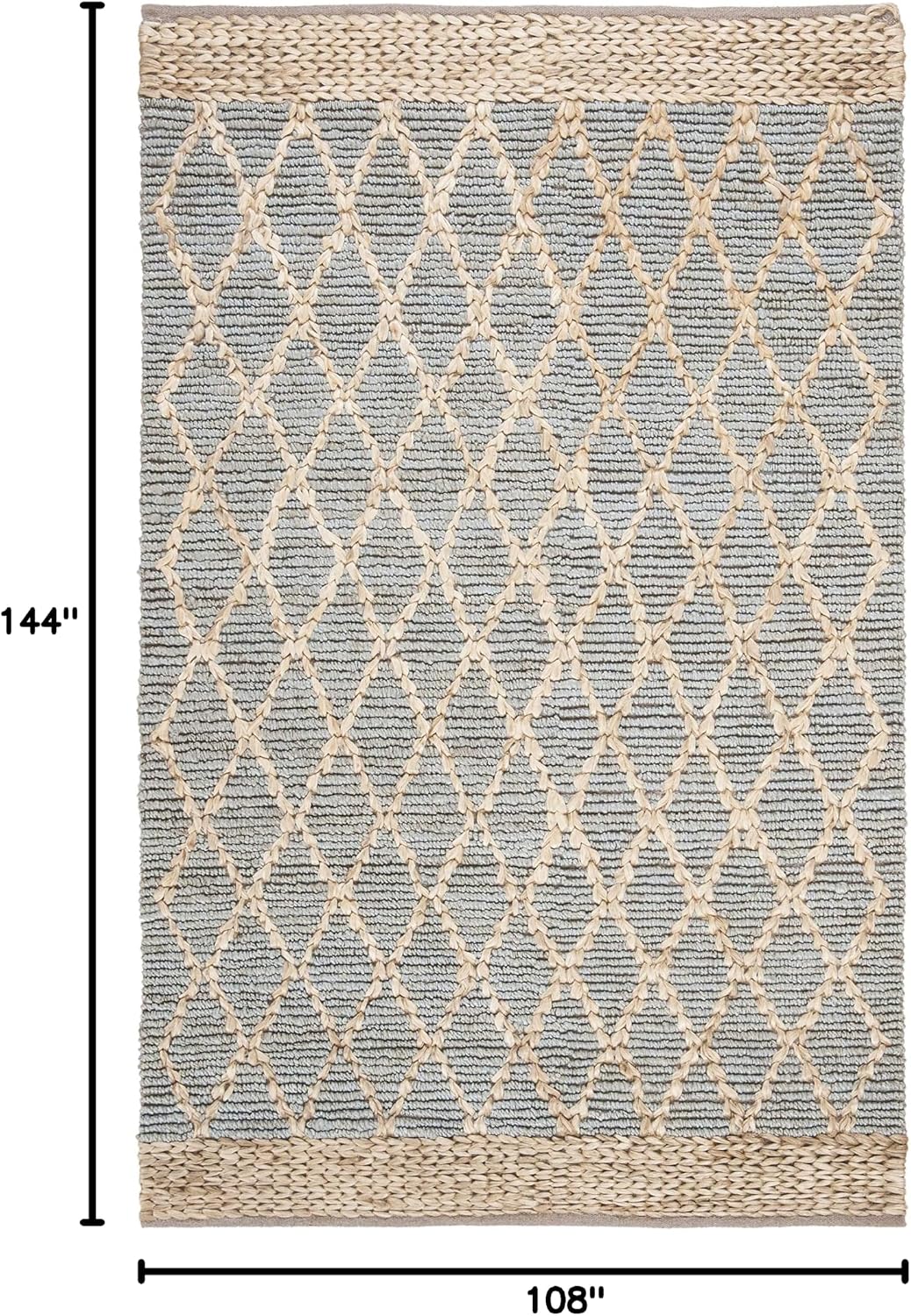 SAFAVIEH Natural Fiber Collection - Alfombra de área de 9 x 12 pies...