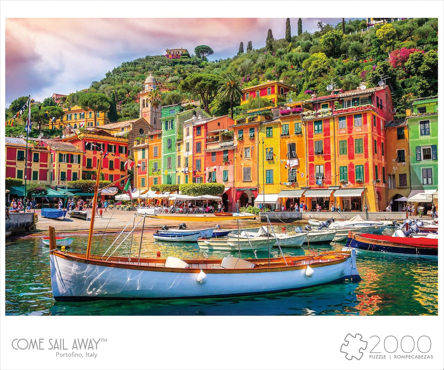 Buffalo Games - Come Sail Away - Portofino, Italia - Rompecabezas d...