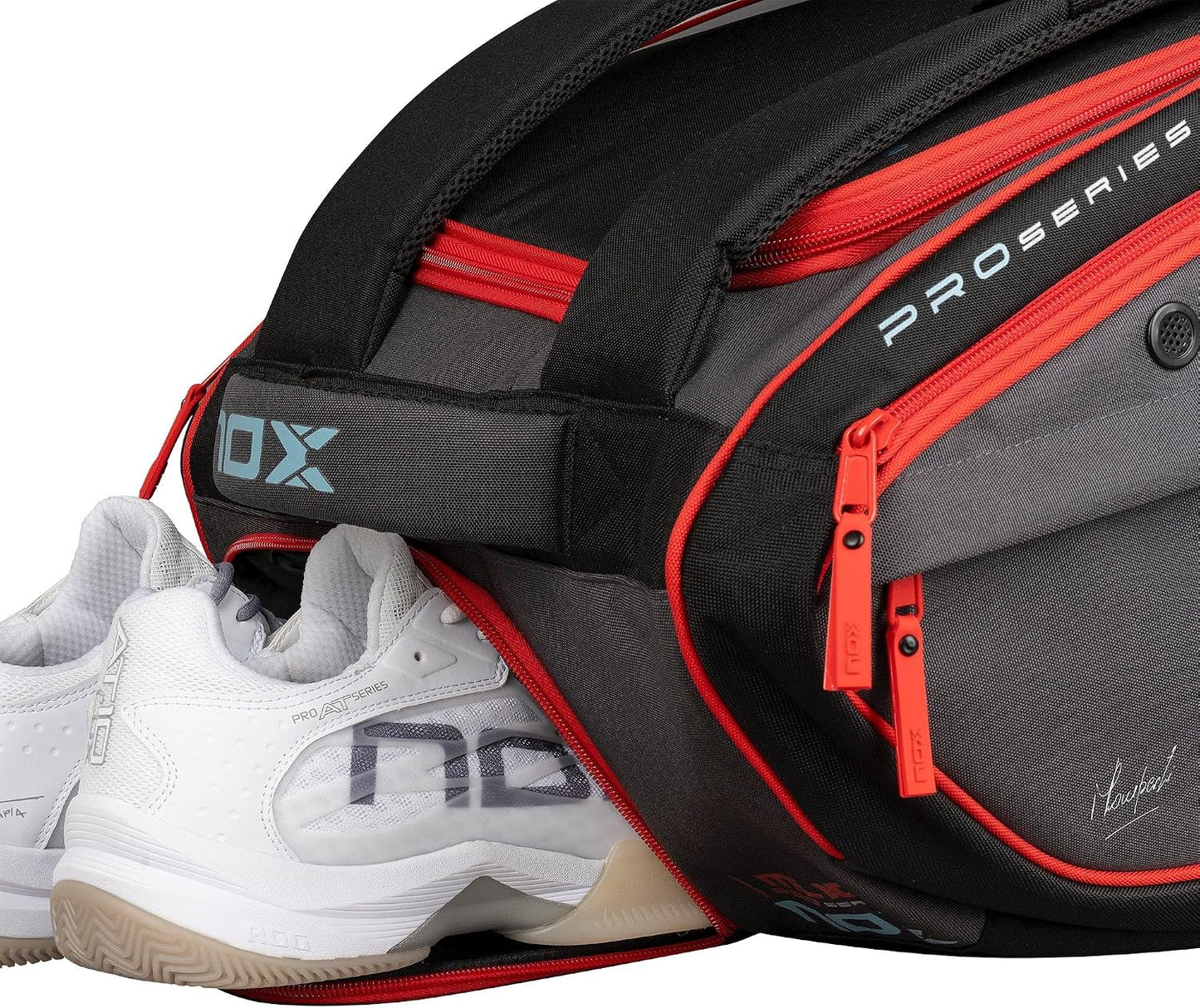 Bolso de pádel compacto NOX AT10 Competition XL | Paletero Versátil...