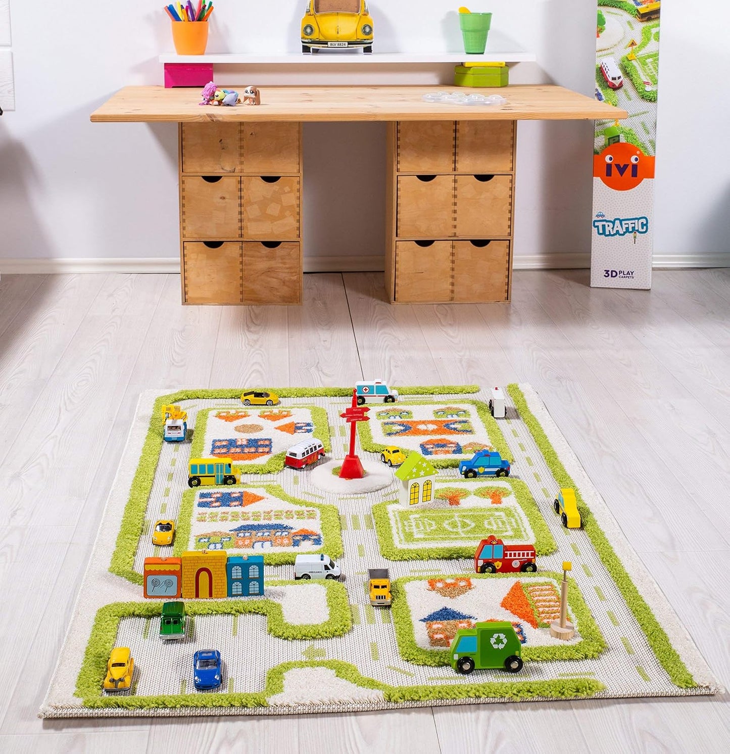 IVI Colección de tráfico (verde tráfico, pequeño: 44.5 pulgadas de...