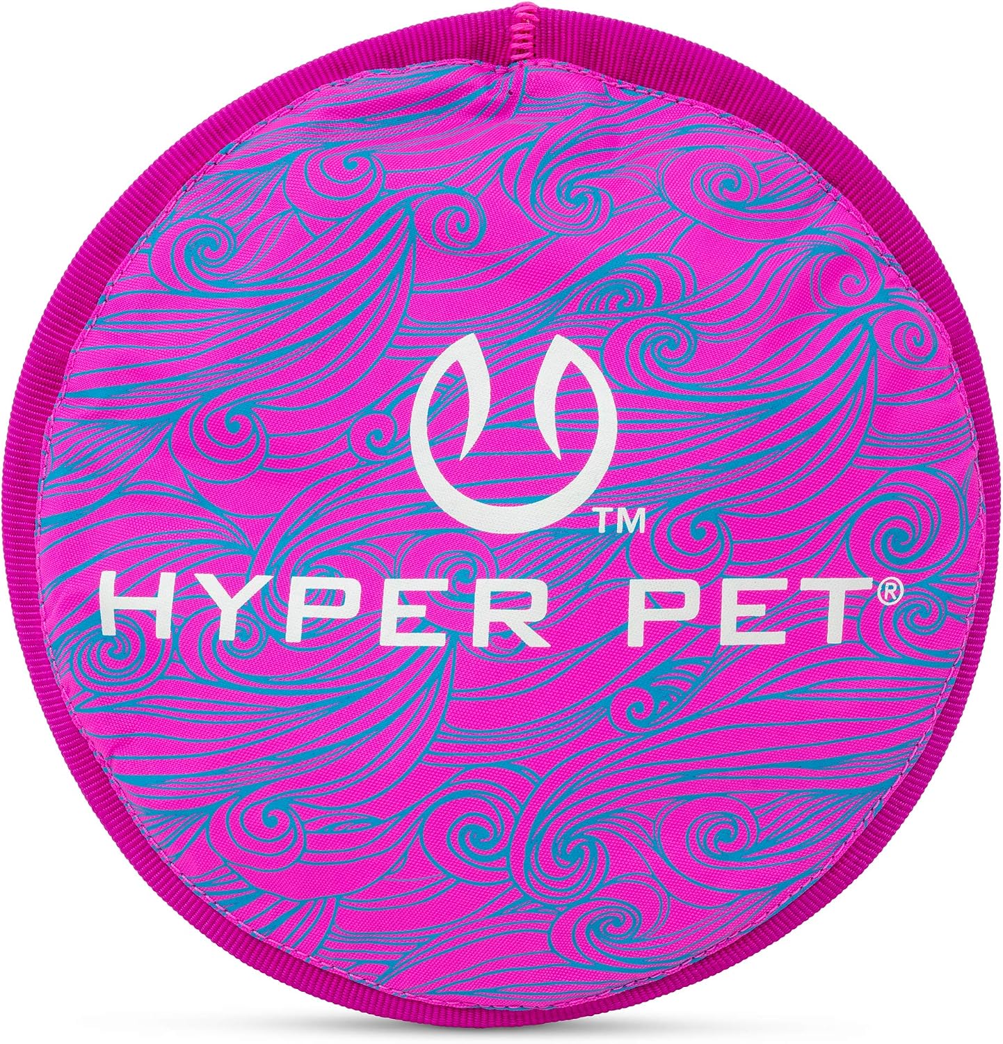 Hyper Pet Flippy Flopper Disco volador blando de 9" para perros, fl...