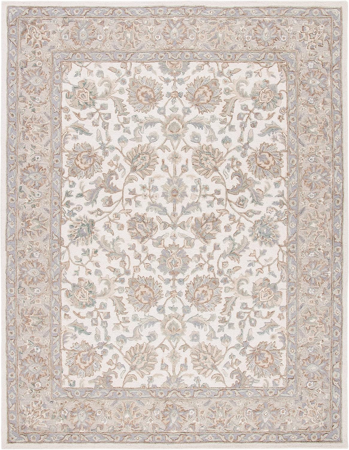 SAFAVIEH Glamour Collection GLM628A - Alfombra de lana prémium hech...
