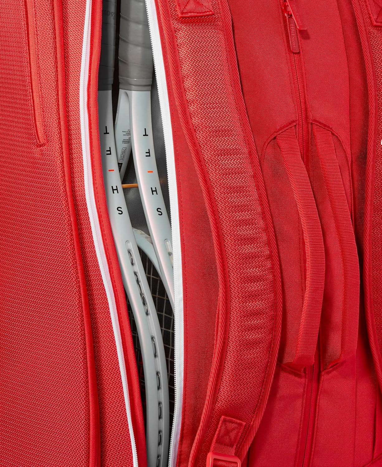 Wilson 2025 Super Tour - Bolsas para raquetas de tenis rojas - Rojo...