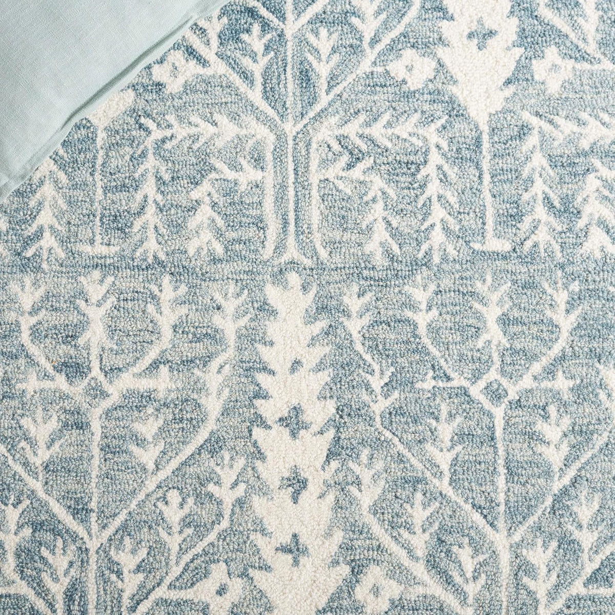 SAFAVIEH Jardin Collection - Alfombra de área de 9 x 12 pies, azul...