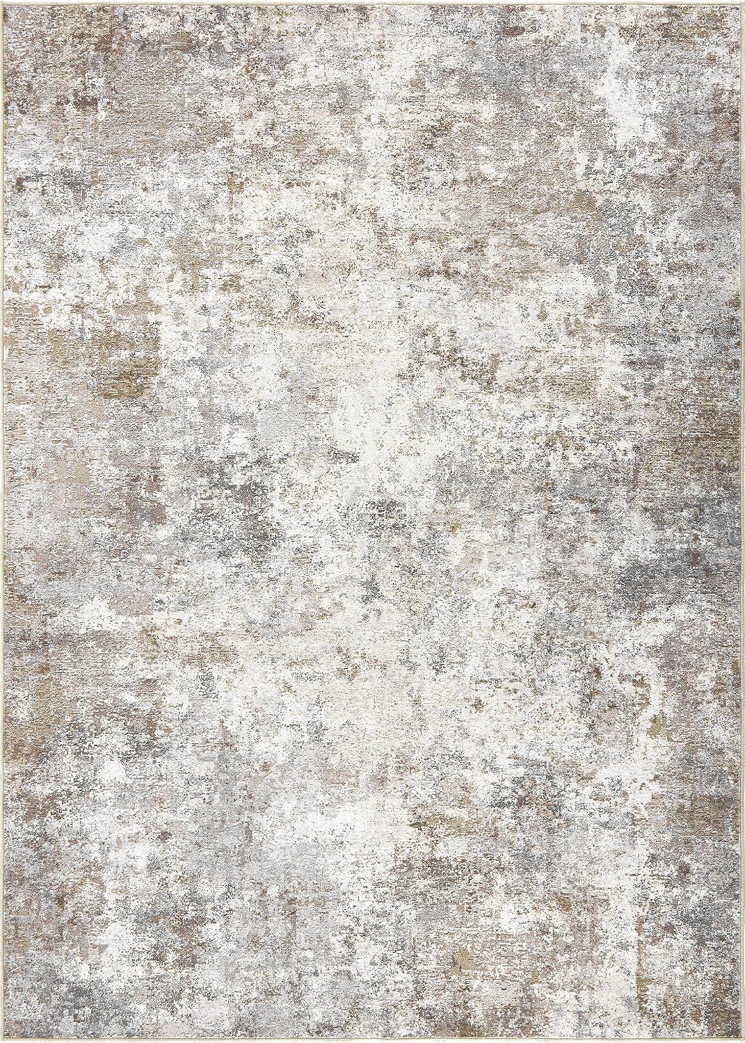 UERMEI - Tapete de área de 8 x 10 pies para sala de estar, lavable,...