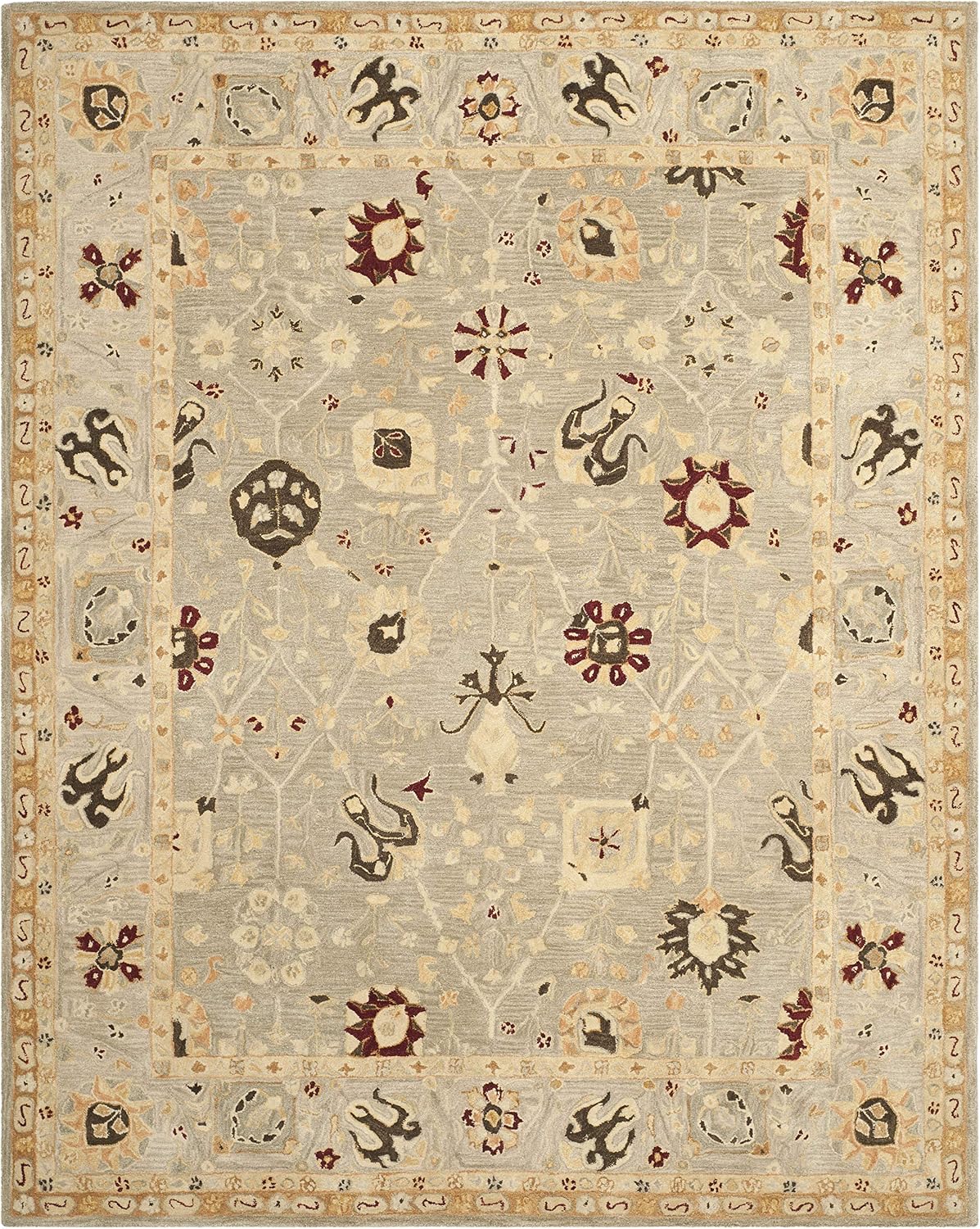 SAFAVIEH Anatolia Collection - Alfombra de área de 9 x 12 pies, bei...
