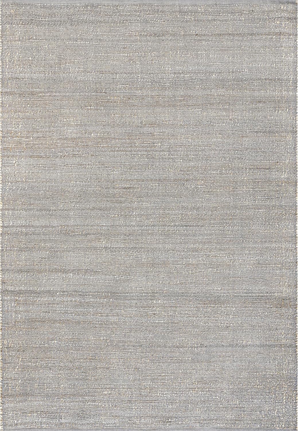 nuLOOM Elfriede, hecha a mano, gris\/marfil, 11'6" x 14'...