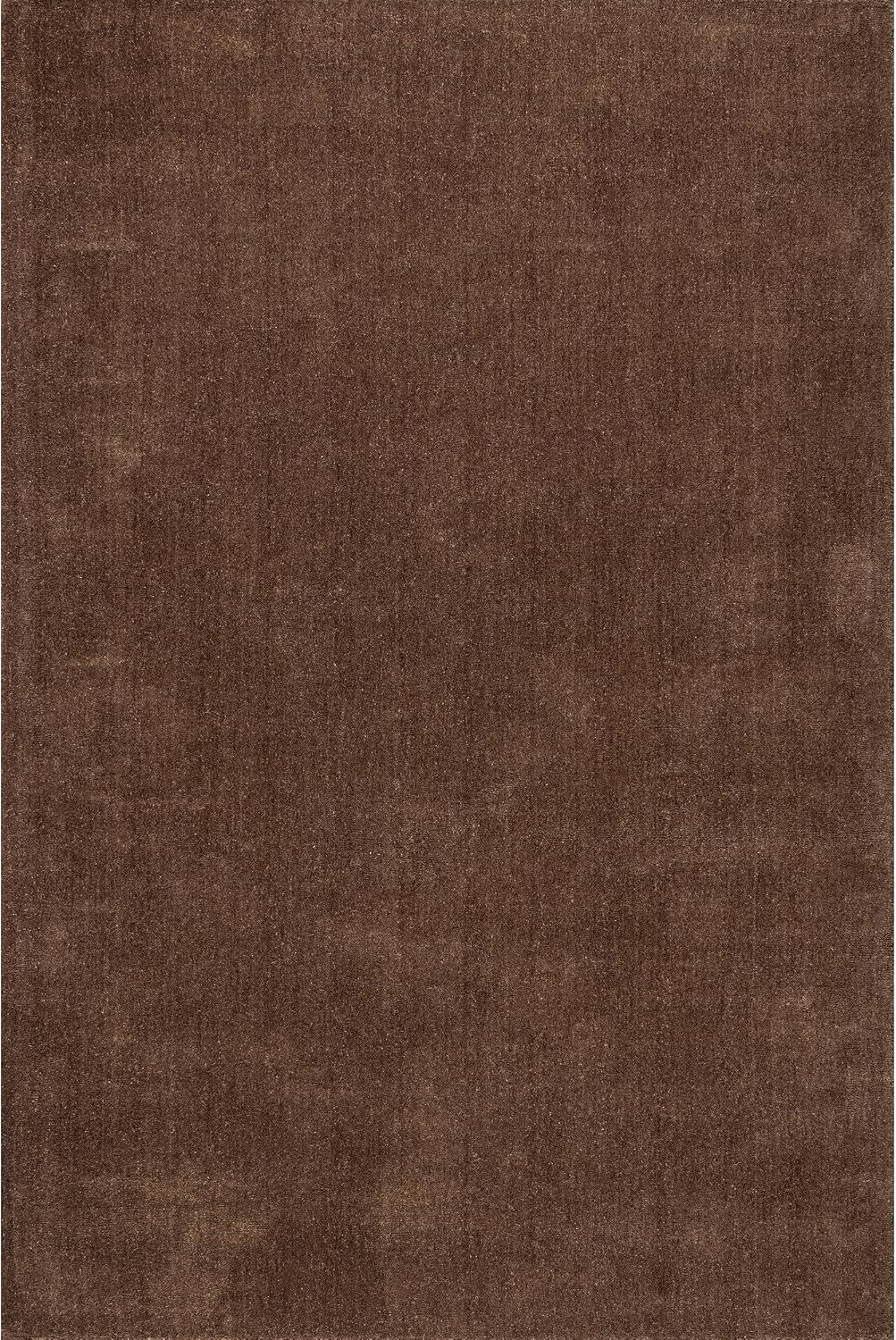 Rugs USA Maru Hecha a Mano, Marrón Oscuro, 8'6" x 11'6&...