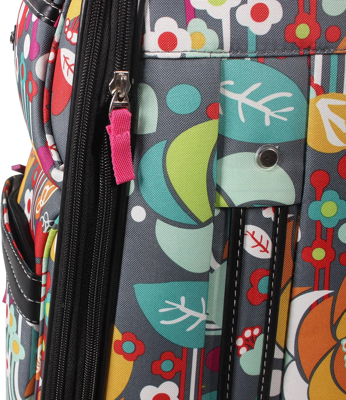 Lily Bloom - Equipaje con diseño estampado de 24 pulgadas, maleta s...