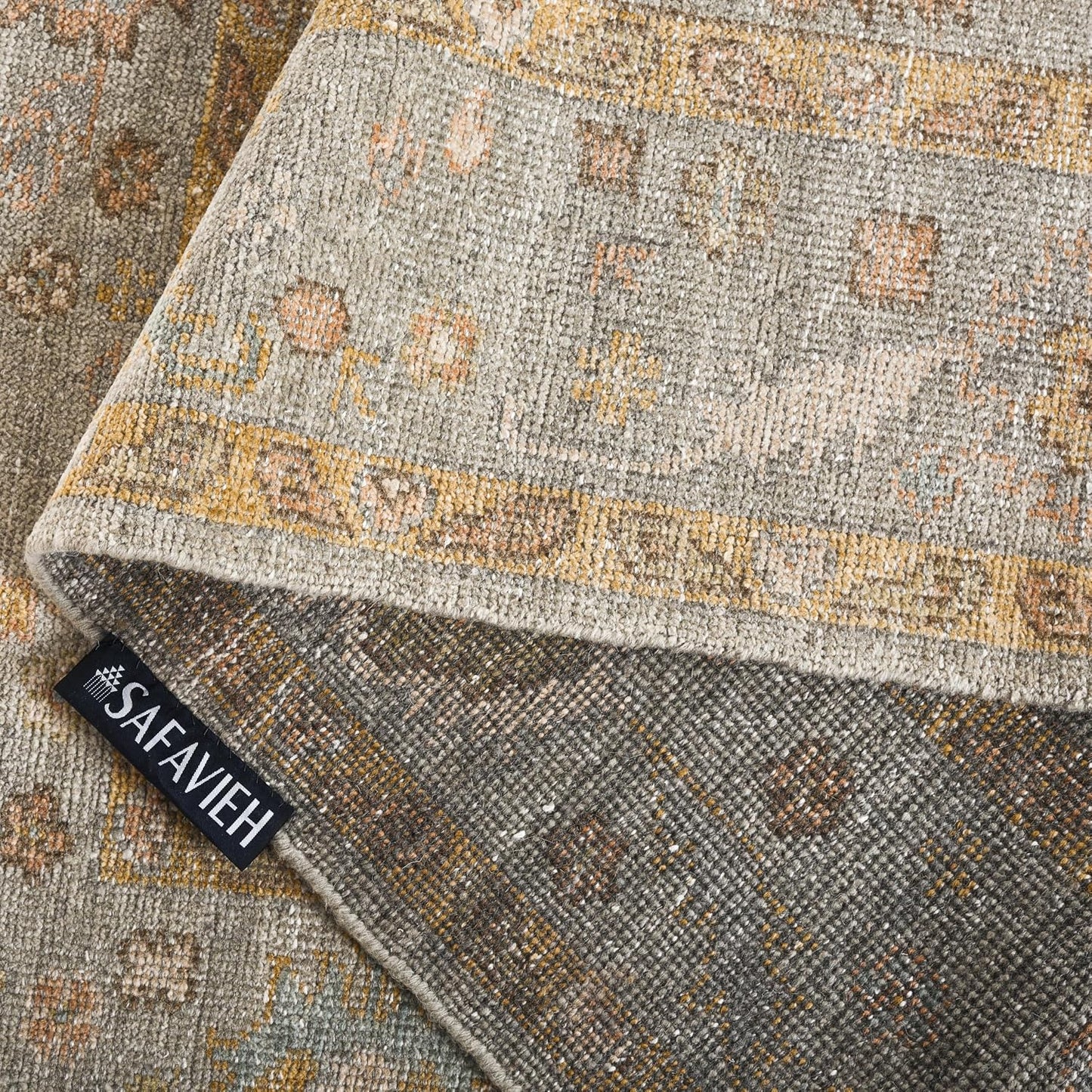 SAFAVIEH Izmir Collection - Alfombra de área de 9 x 12 pies, azul c...
