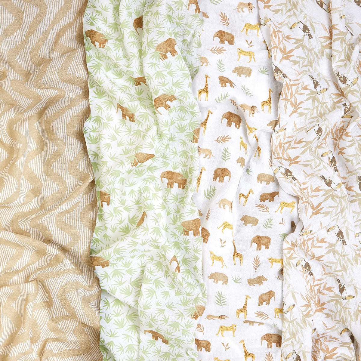 aden + anais Essentials - Mantas de muselina para bebés niñas y niñ...