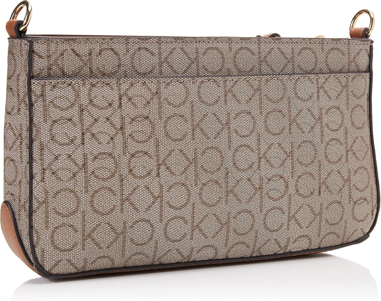 Calvin Klein Bolso de hombro Lucy con triple compartimento para muj...