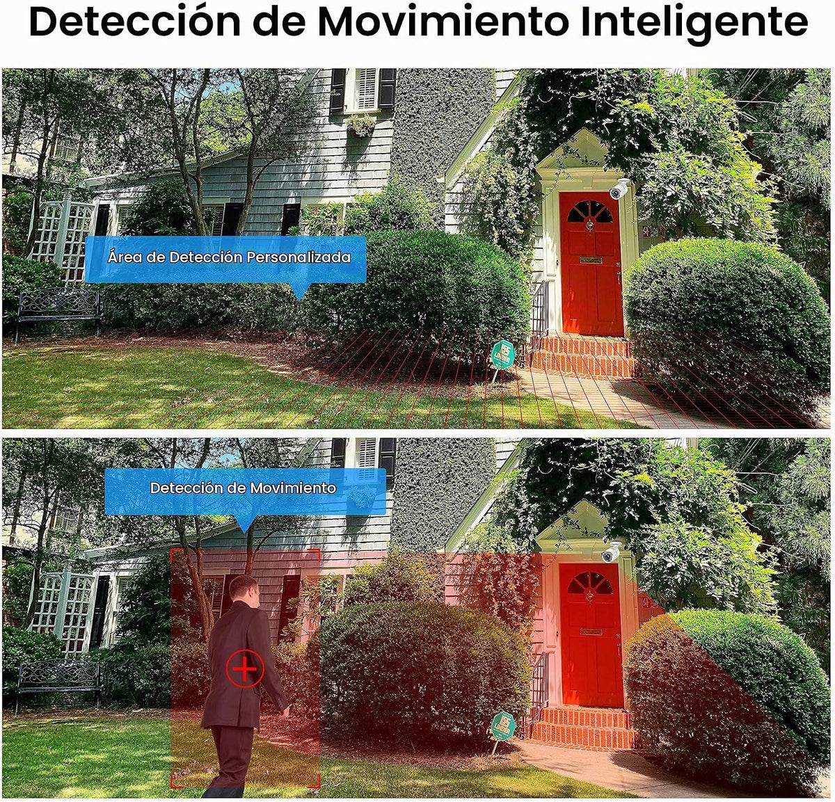 ZOSI H.265+ - Sistema de cámara de seguridad de 16 canales 1080p co...
