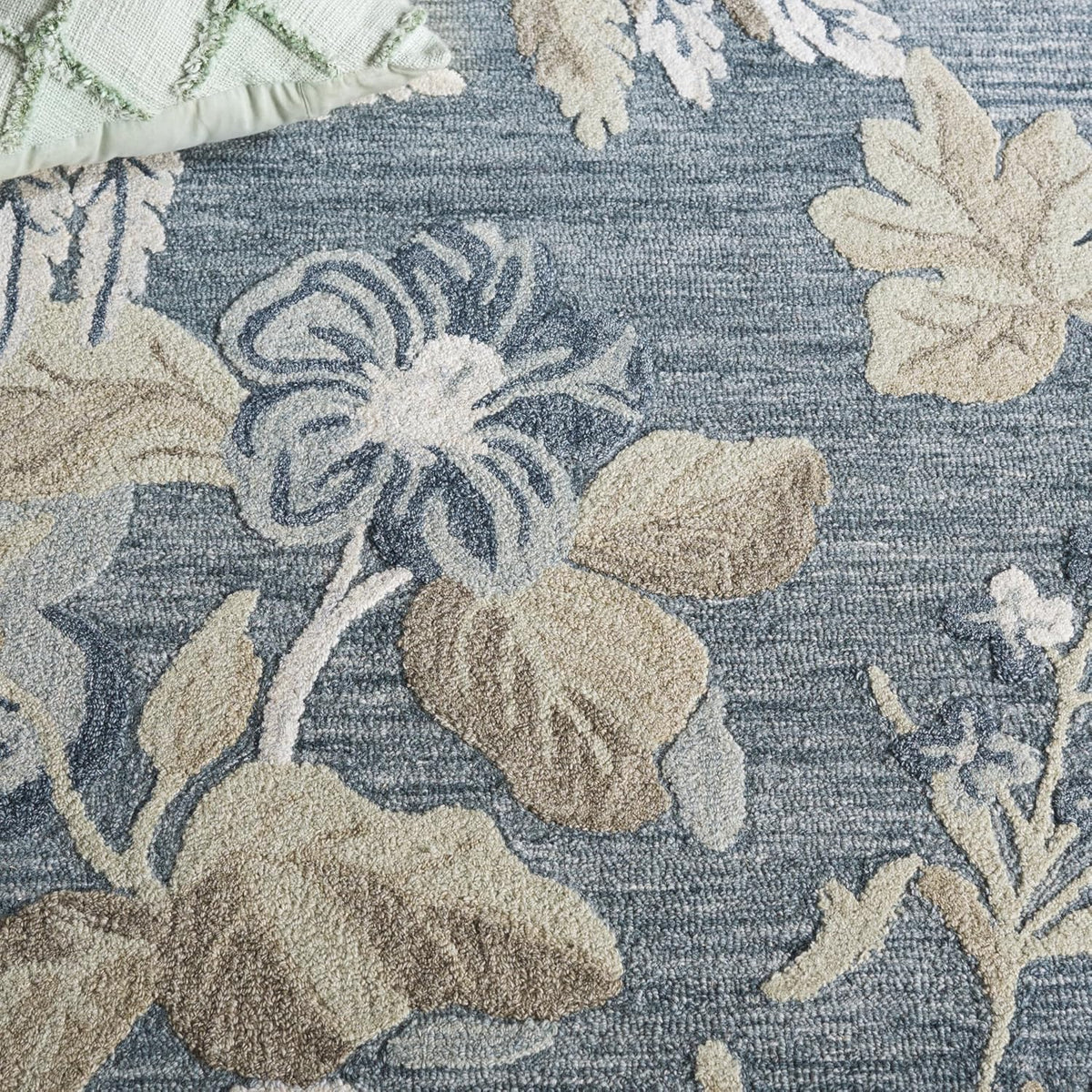 SAFAVIEH Alfombra de área de 4 x 6 pulgadas, colección Jardin, azul...