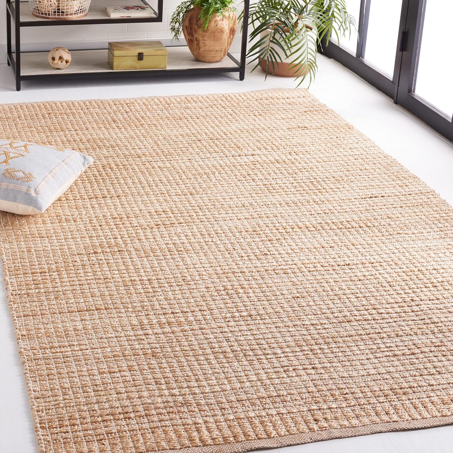 SAFAVIEH Natural Fiber Collection NF834A - Alfombra decorativa de 3...