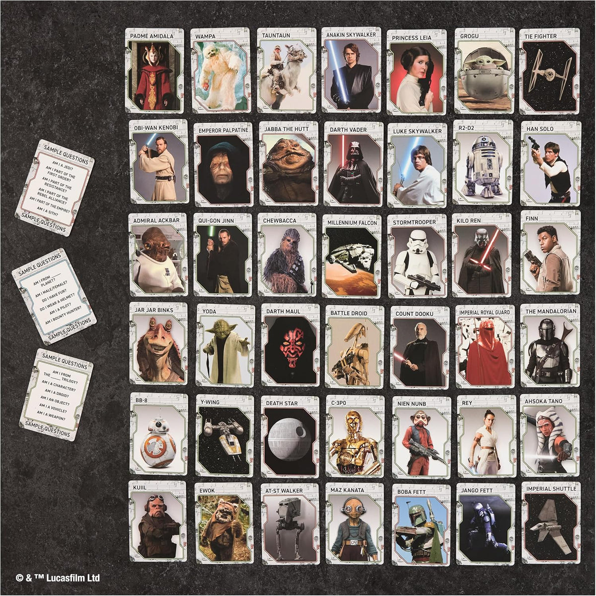 Spin Master Games Star Wars Hedbanz - Juego de mesa para familias |...