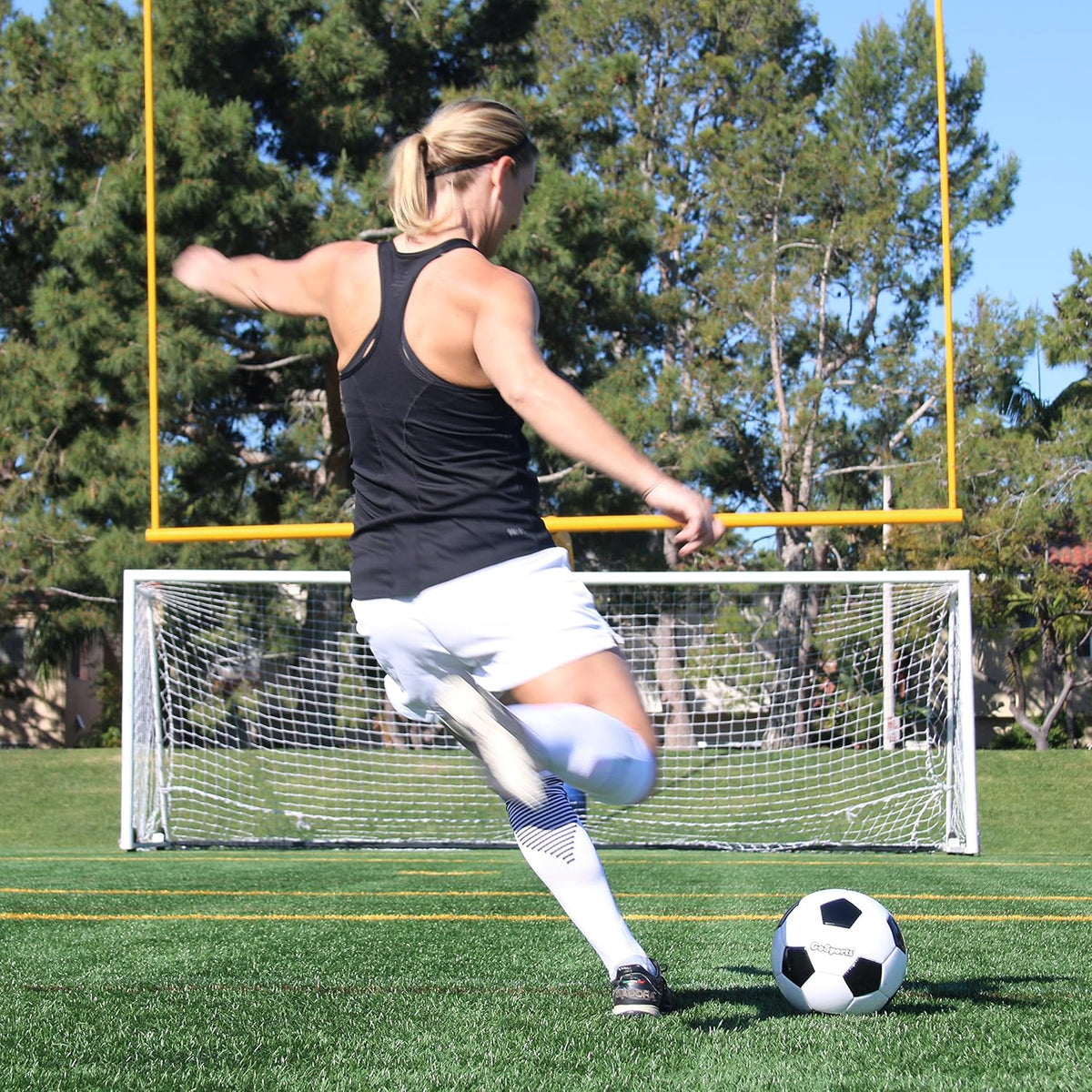 GoSports - Bolas de fútbol clásicas en negro y blanco - Individual...