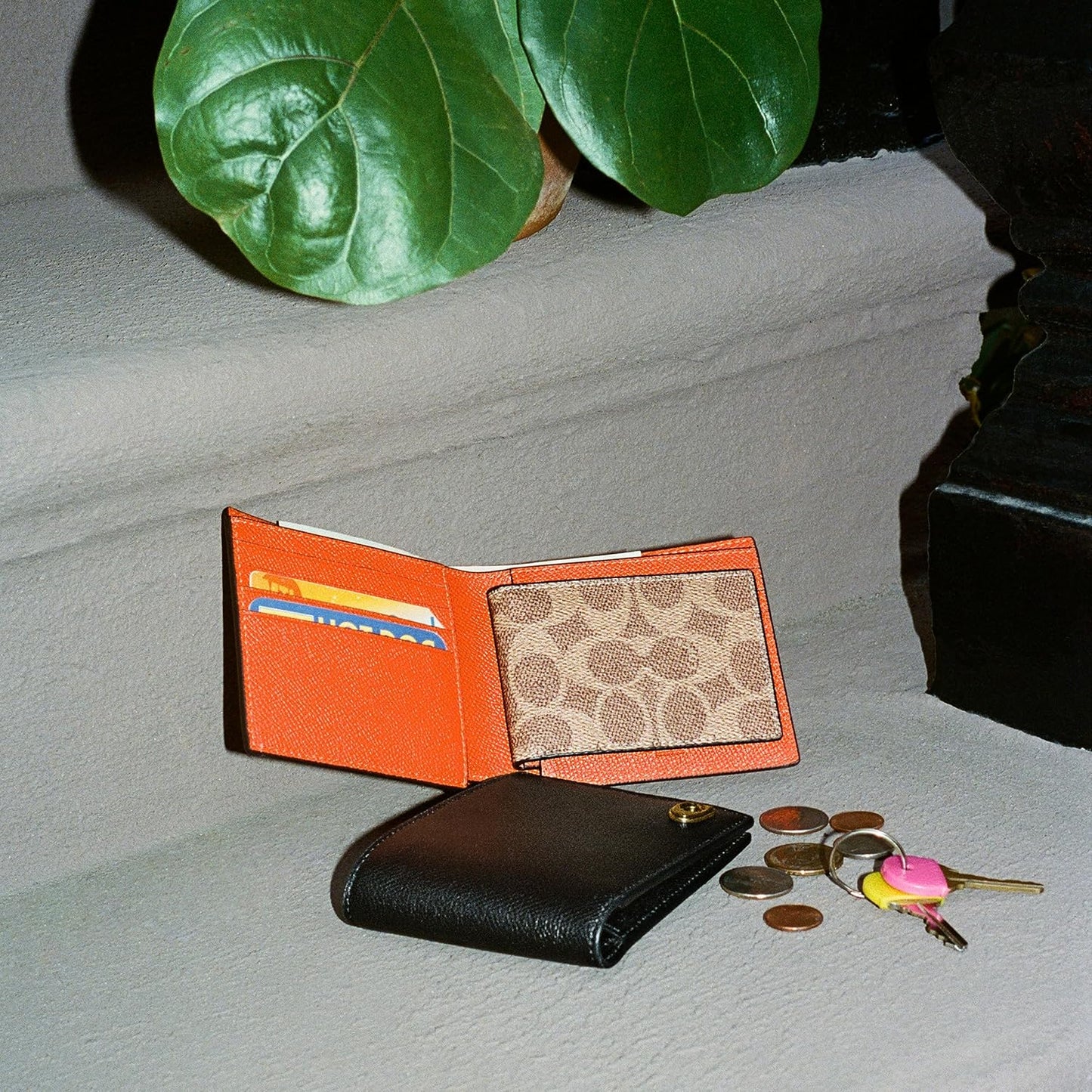 Coach Cartera 3 en 1 en piel de grano cruzado