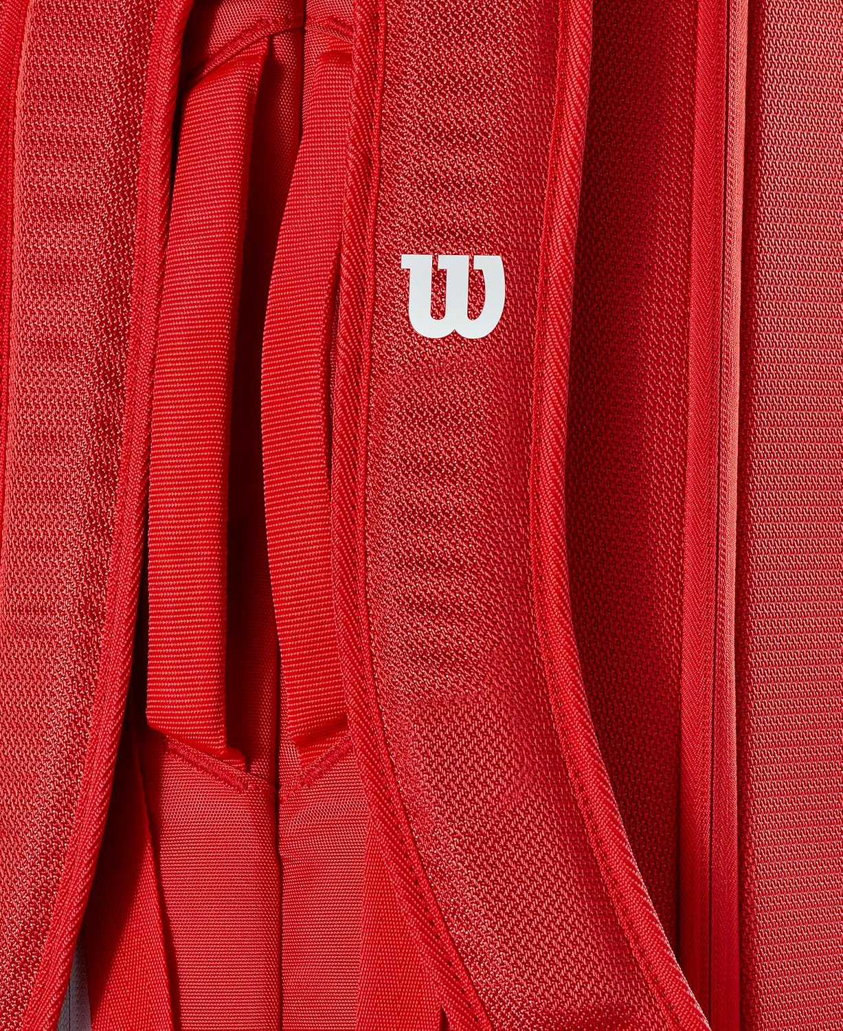 Wilson 2025 Super Tour - Bolsas para raquetas de tenis rojas - Rojo...