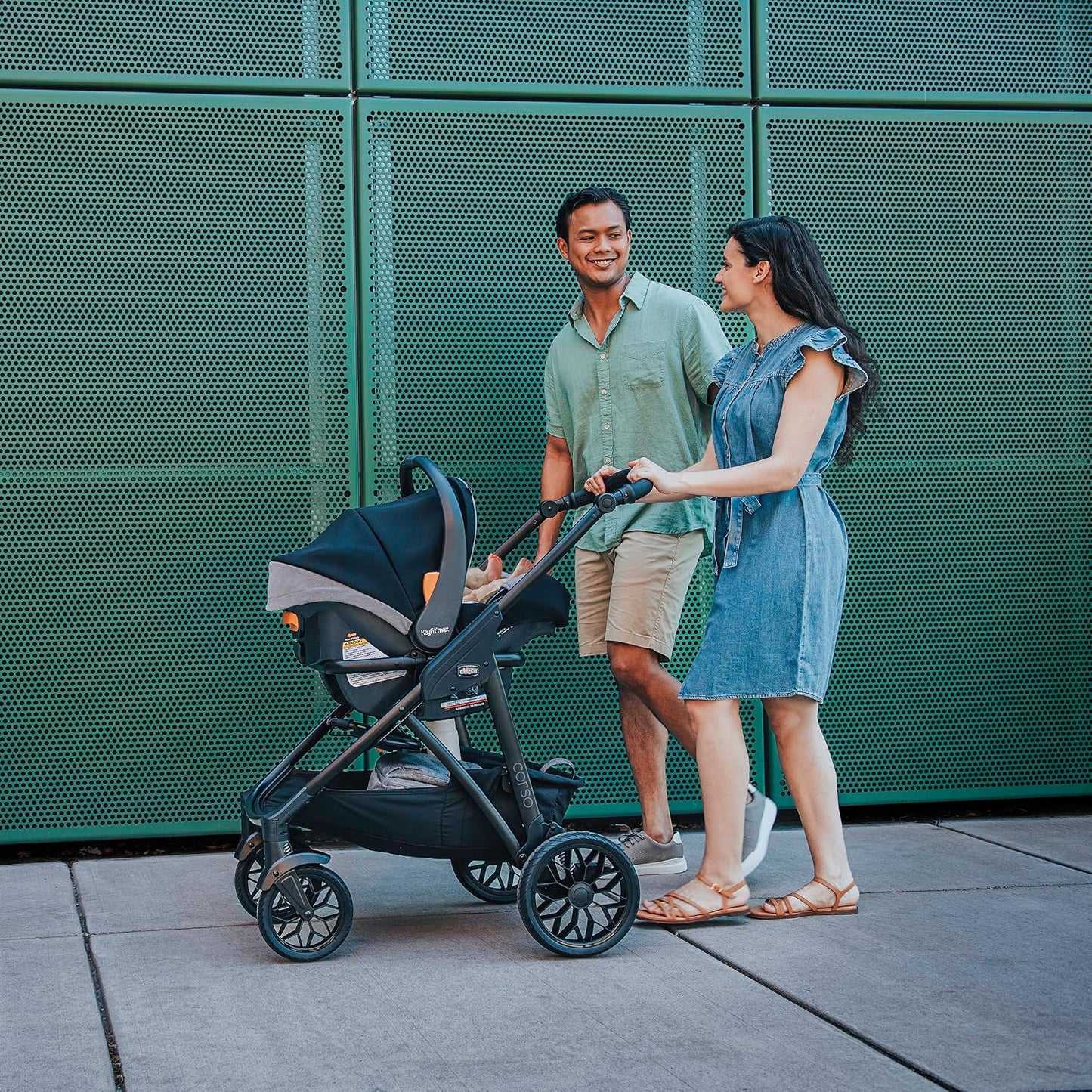Chicco Corso LE ClearTex - Sistema modular de viaje con asiento de...