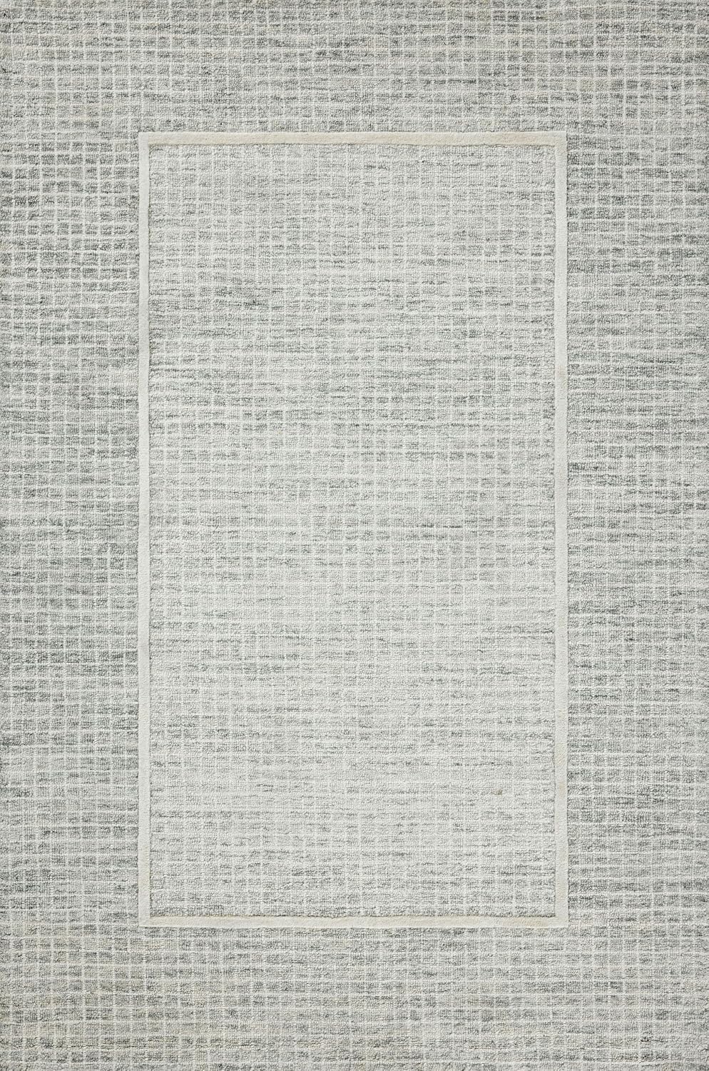 Loloi Chris Loves Julia Briggs Mist\/Ivory - Alfombra de área de 9...