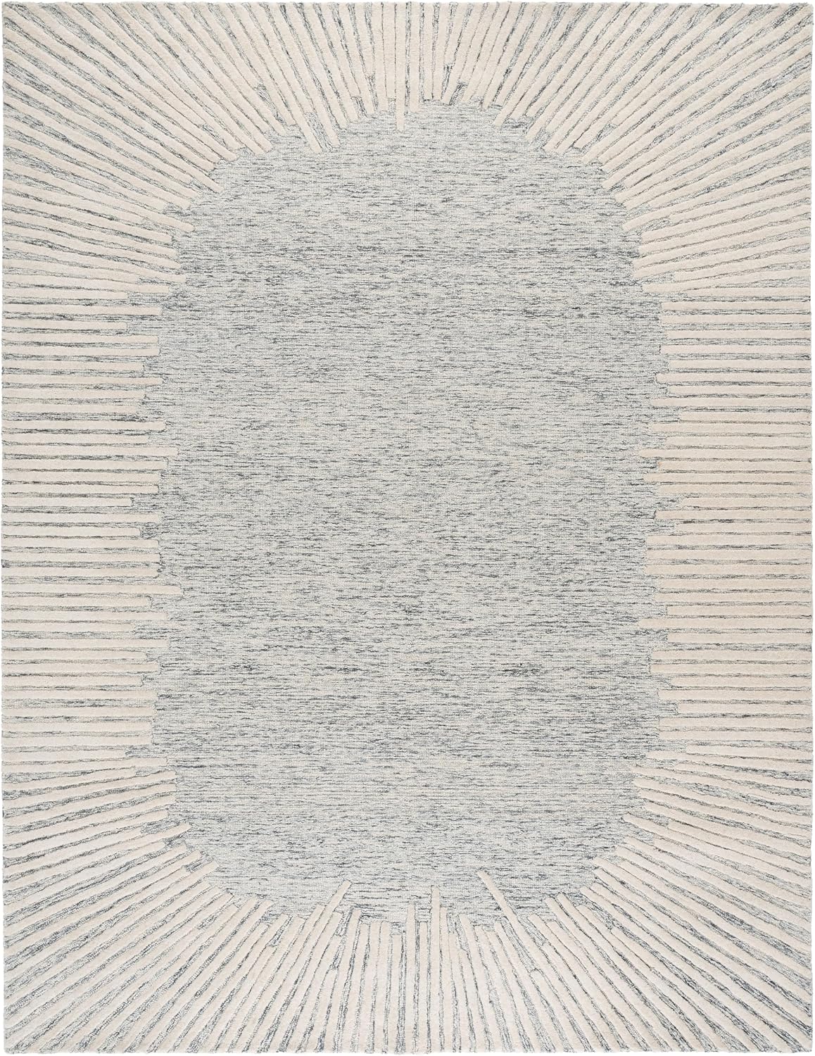 SAFAVIEH ABT478F - Alfombra hecha a mano de lana de 9 x 12 pulgadas...