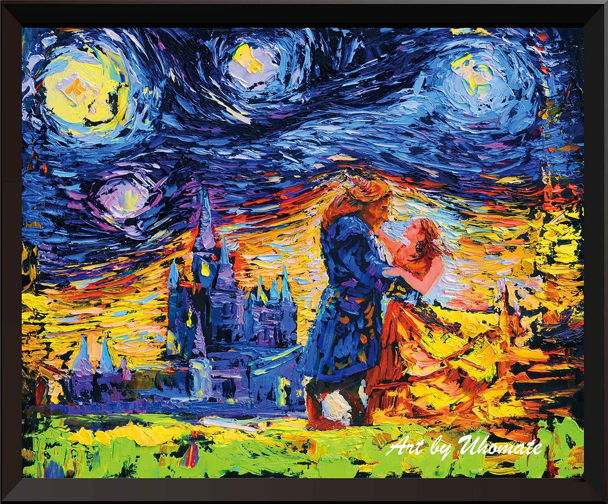 Uhomate Vincent Van Gogh - Pósteres de noche estrellada de La Bella...