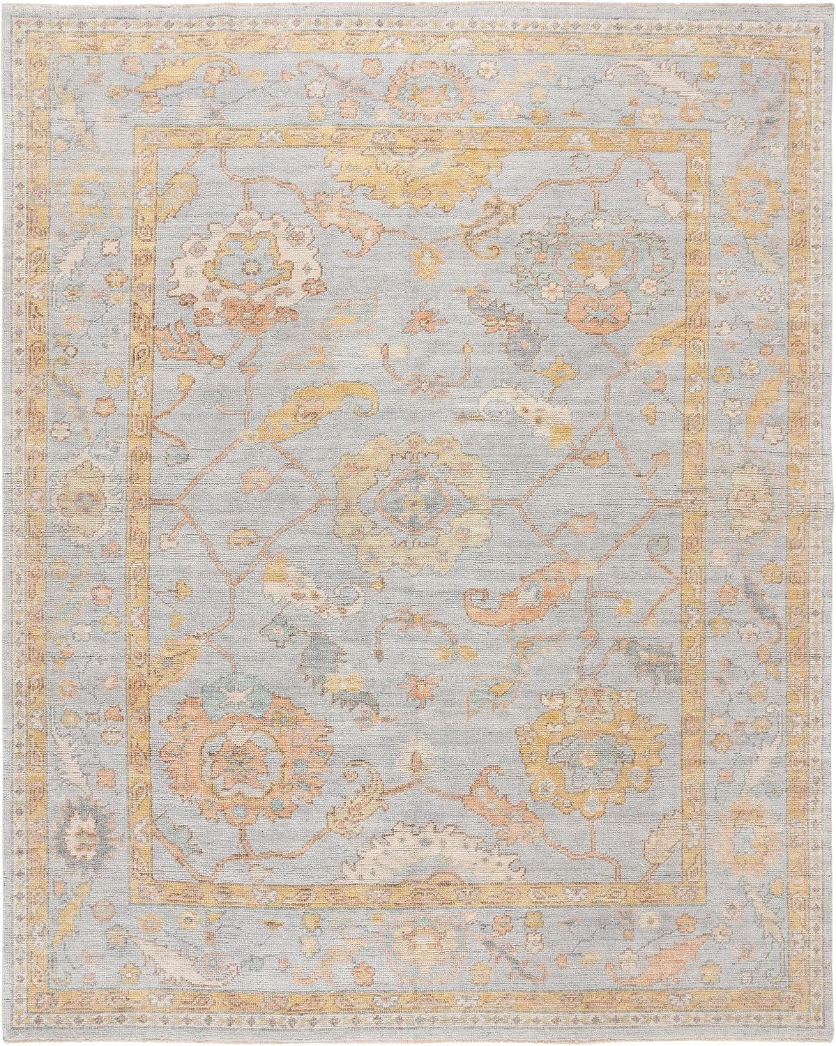 SAFAVIEH Izmir Collection - Alfombra de área de 9 x 12 pies, azul c...