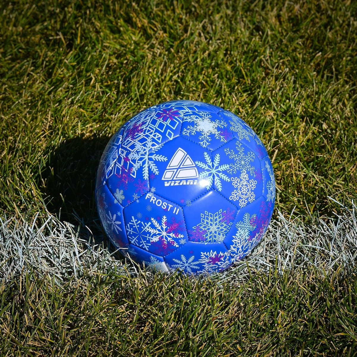 Balón de fútbol Vizari con flores