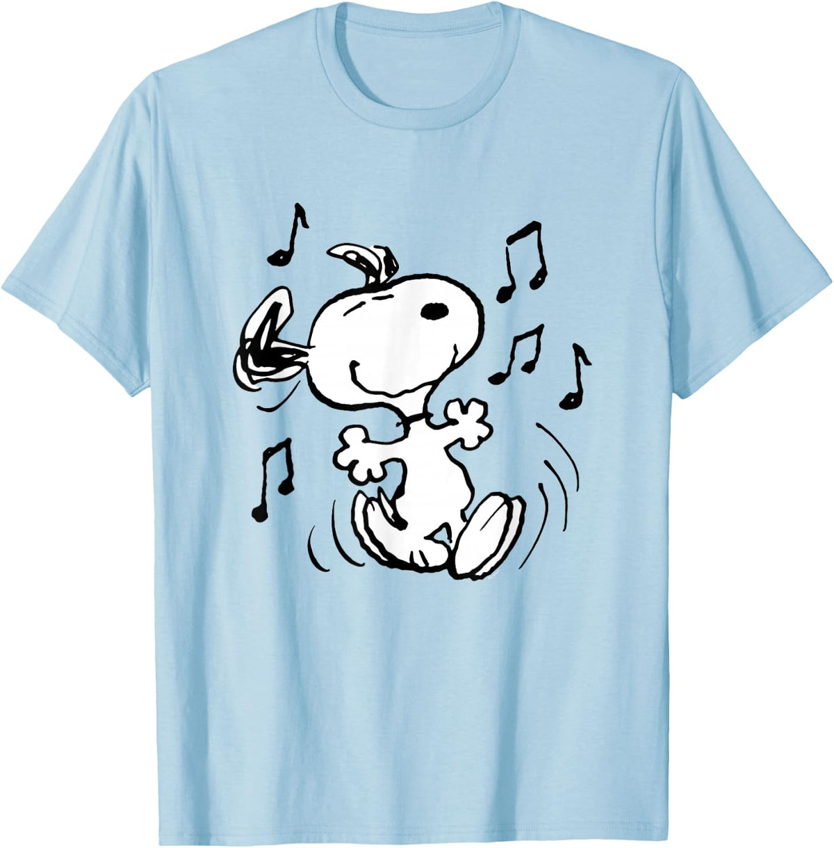Peanuts - Camiseta con Snoopy bailando