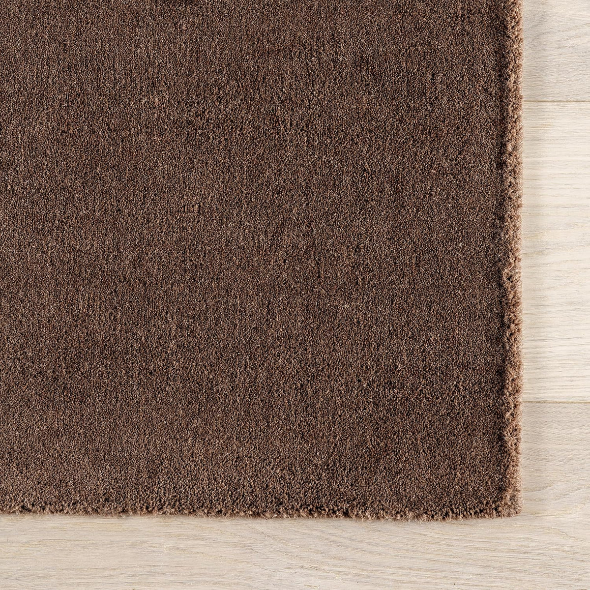Rugs USA Maru Hecha a Mano, Marrón Oscuro, 8'6" x 11'6&...