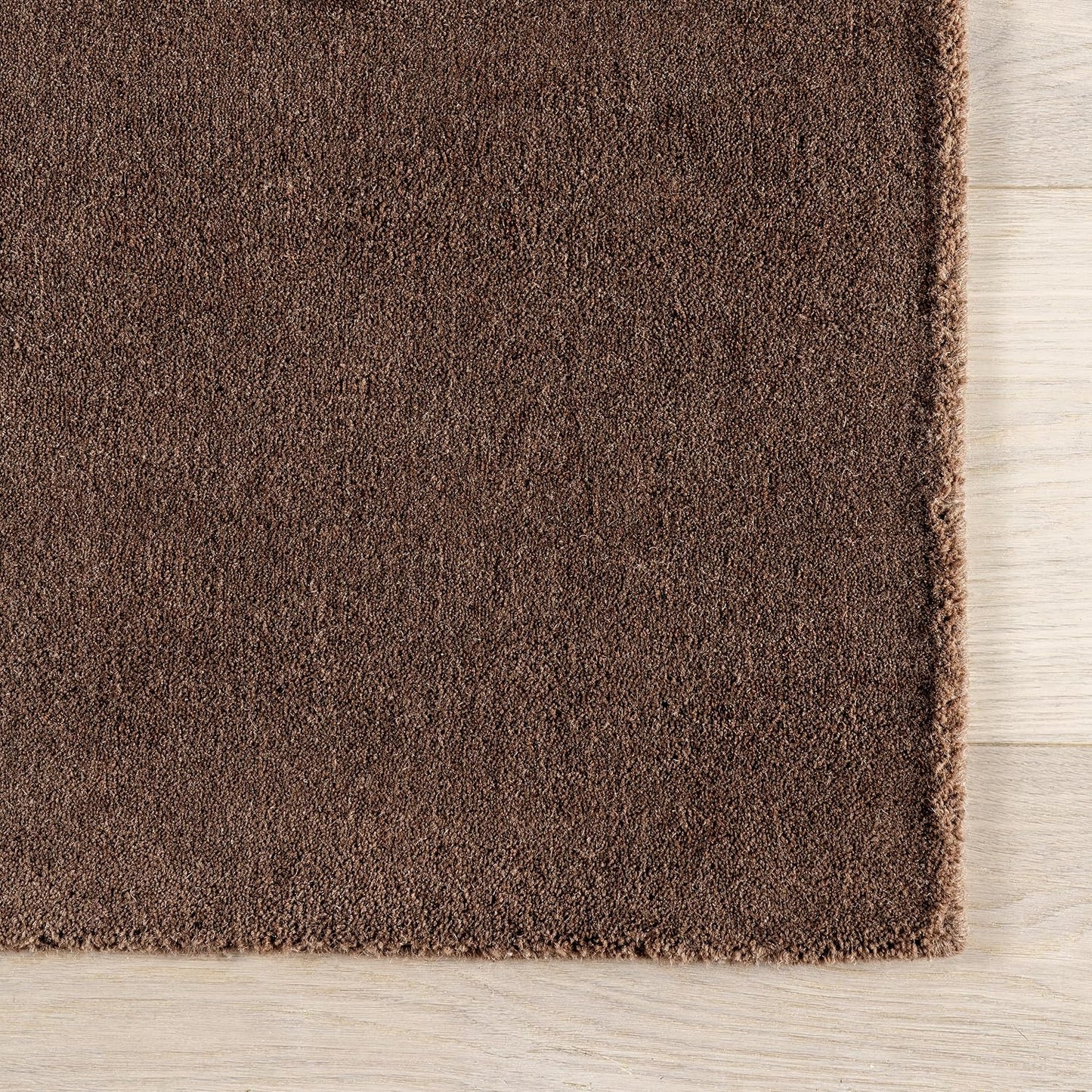 Rugs USA Maru Hecha a Mano, Marrón Oscuro, 8'6" x 11'6&...