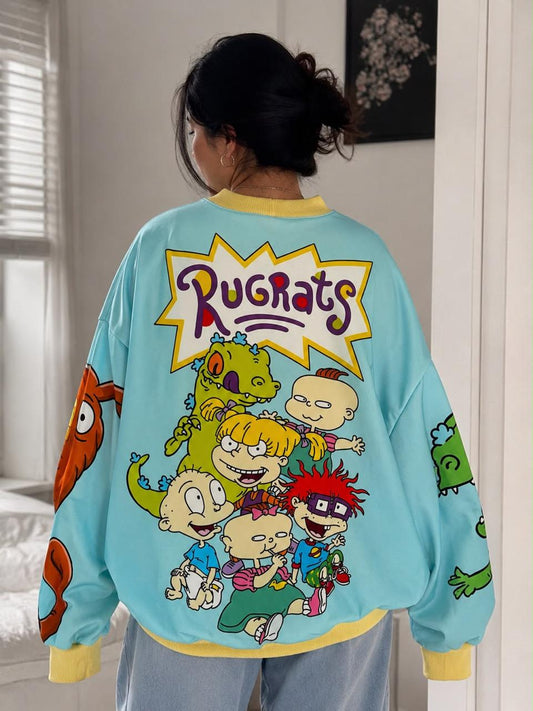 BUZO/HOODIE OVERSIZE RUGRATS