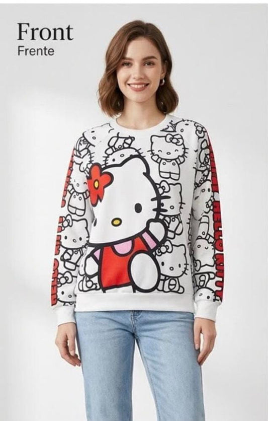 BUZO/ HOODIE HELLO KITTY