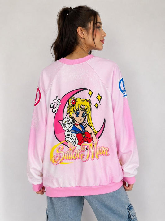 BUZO/HOODIE OVERSIZE SAILOR MOON