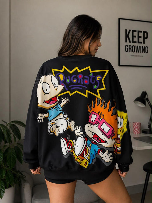 BUZO/HOODIE OVERSIZE RUGRATS