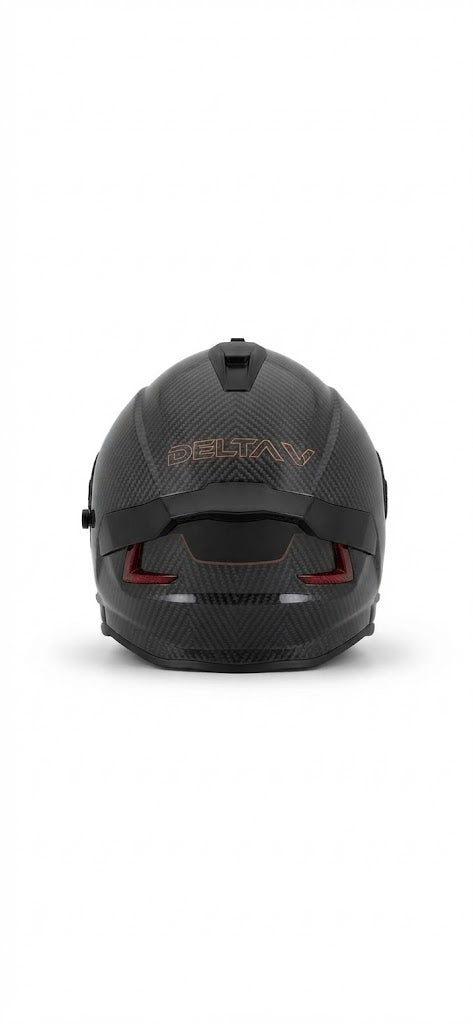 Casco 509 Black Gold Delta V Carbon Commander Ignite -talla M-